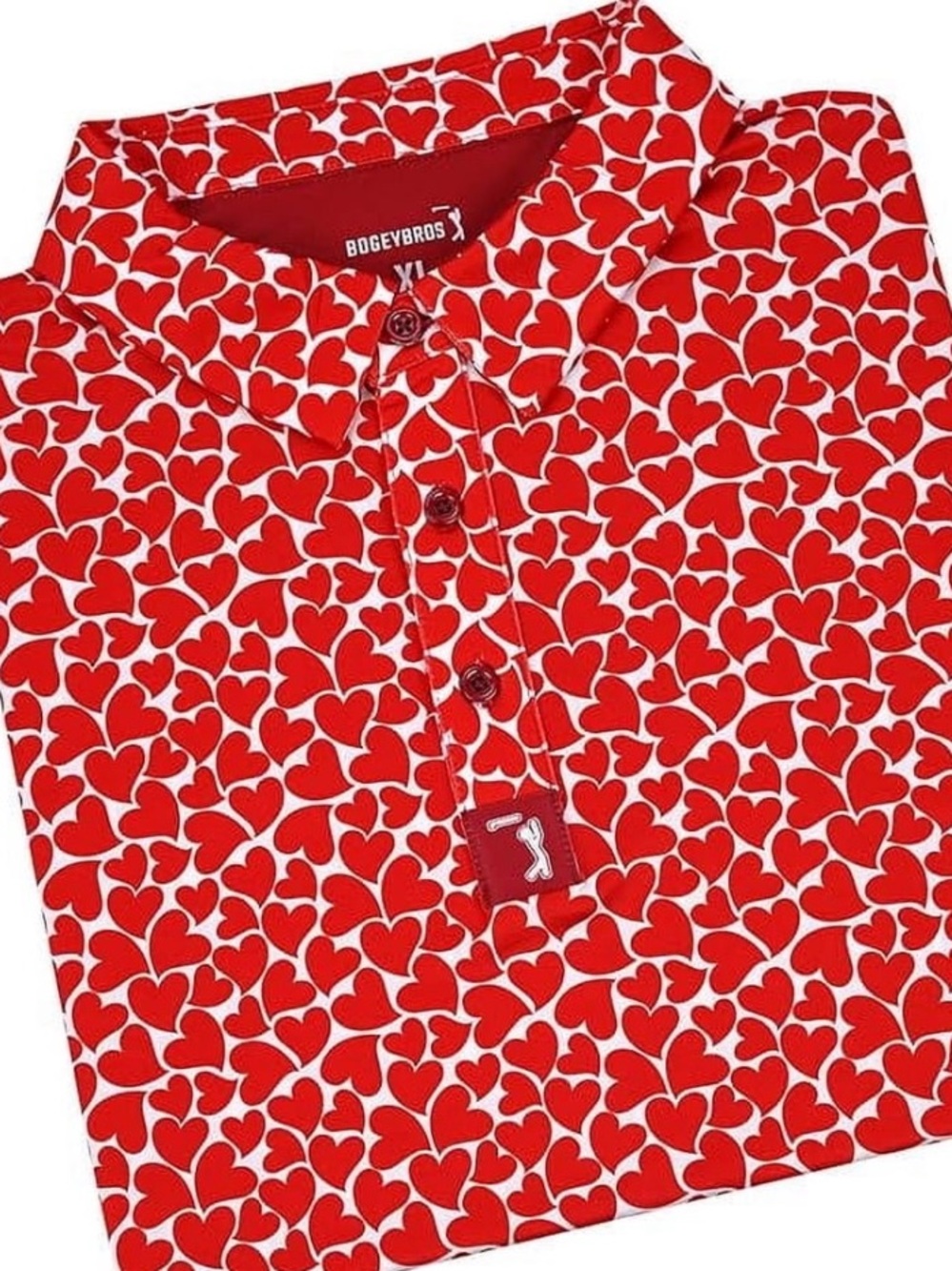 NEW⛳️ Bogey Bros Golf Hearts Polo $75